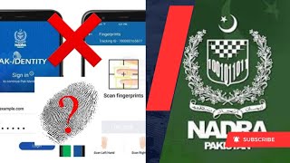 Fingerprint Problem ||nadra fingerprint verification online