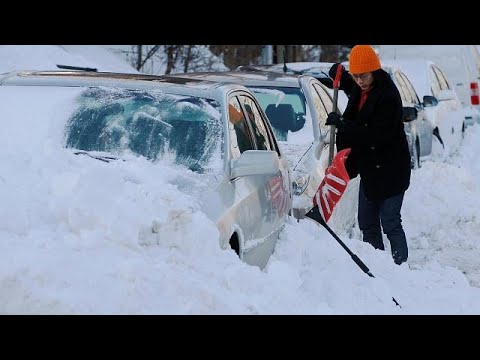 USA und Kanada: Weiter Schneestürme und strenger Frost