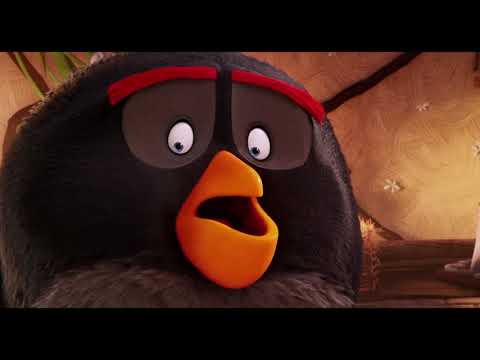 The Angry Birds Movie - Chuck know red damaged billy the sign