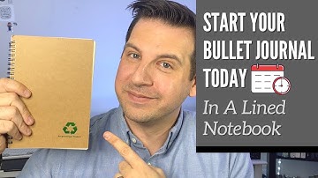 A Beginners Bullet Journal Set Up | How To Use The Bullet Journal Method In Any Notebook