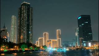 天津海河夜景【Night view of Haihe River in Tianjin, China】