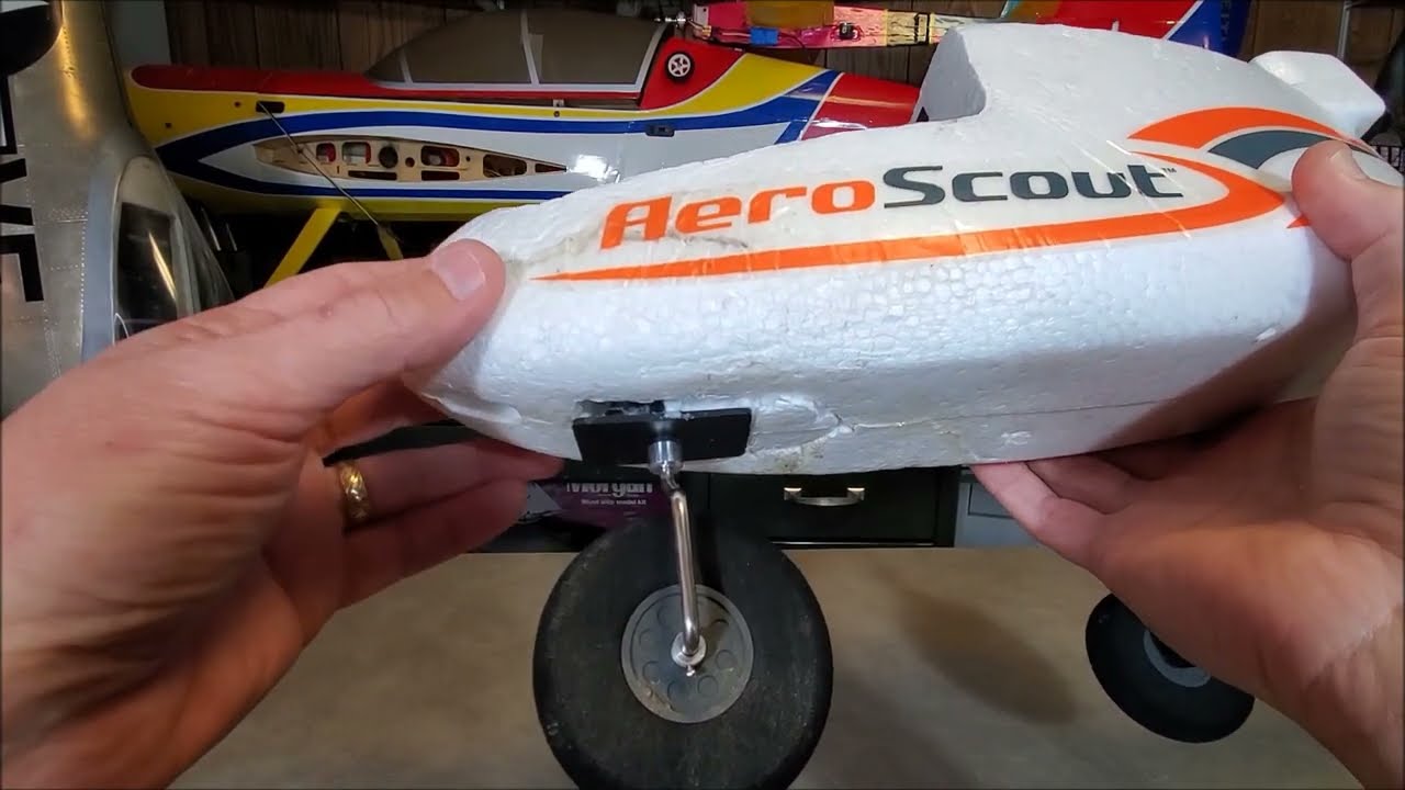 Fixing HobbyZone Aeroscout nosegear slop