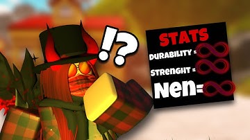 I became OP in this game (Nen Fighting Simulator)