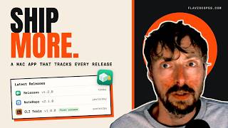 Releases: my free, open source Mac app that tracks every app I ship screenshot 3
