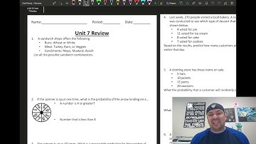 Probability Review: Single, Compound, Theoretical, Experimental, Predictions #math #mathlife #stem