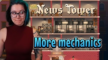 My News Tower Is Growing | Tycoon | Management | Simulation