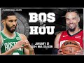 Boston Celtics vs Houston Rockets Full Game Highlights | Jan 21 | 2024 NBA Season image