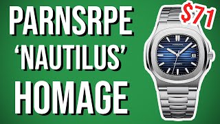 PARNSRPE Nautilus Homage Full Review | A Great, Budget Nautilus Homage!