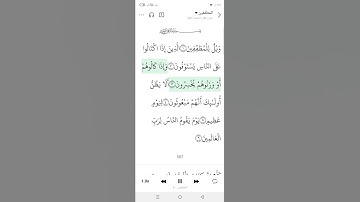 سوره المطففين