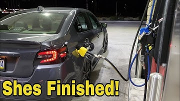 Final Log & Dyno On My Phatbotti FlexFuel Tuned WRX (First Pulls With Final Map)
