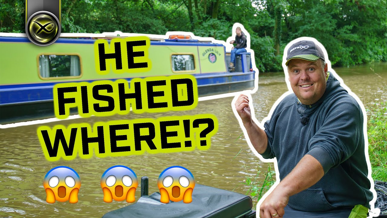 JAMIE HUGHES ON A CANAL!?