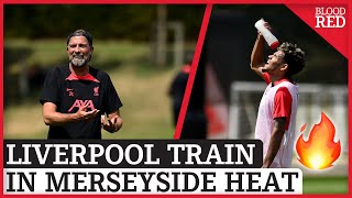 Joe Gomez BACK as Liverpool train in Kirkby | Luis Diaz, Fabio Carvalho, Jordan Henderson | PICTURES screenshot 4