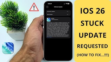 Fix iOS 26 Stuck on Update Requested