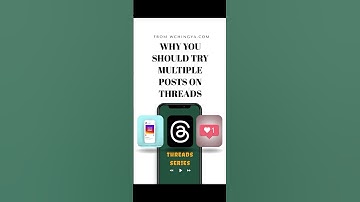 (MUST WATCH) Why You Should Try Multiple Posts on Threads #threads #threadstips #socialmediatips