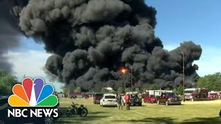 Massive Chemical Plant Explosion Forces Evacuations