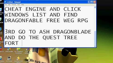 DRAGONFABLE EXP HACK