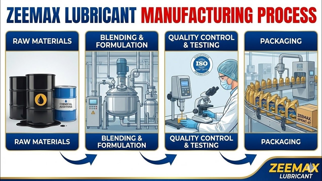 Best Engine Oil Manufacturering Company in Surat, Gujarat.