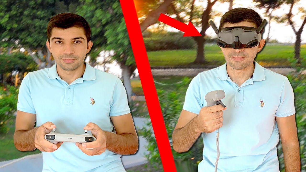İLK DEFA VR GÖZLÜKLE DRONE KULLANDIM (Efsane Olay)