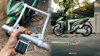 Download Lagu THIS VARIO IS SO HANDSOME WITH A +7CM MOUNTING🥵 MP3