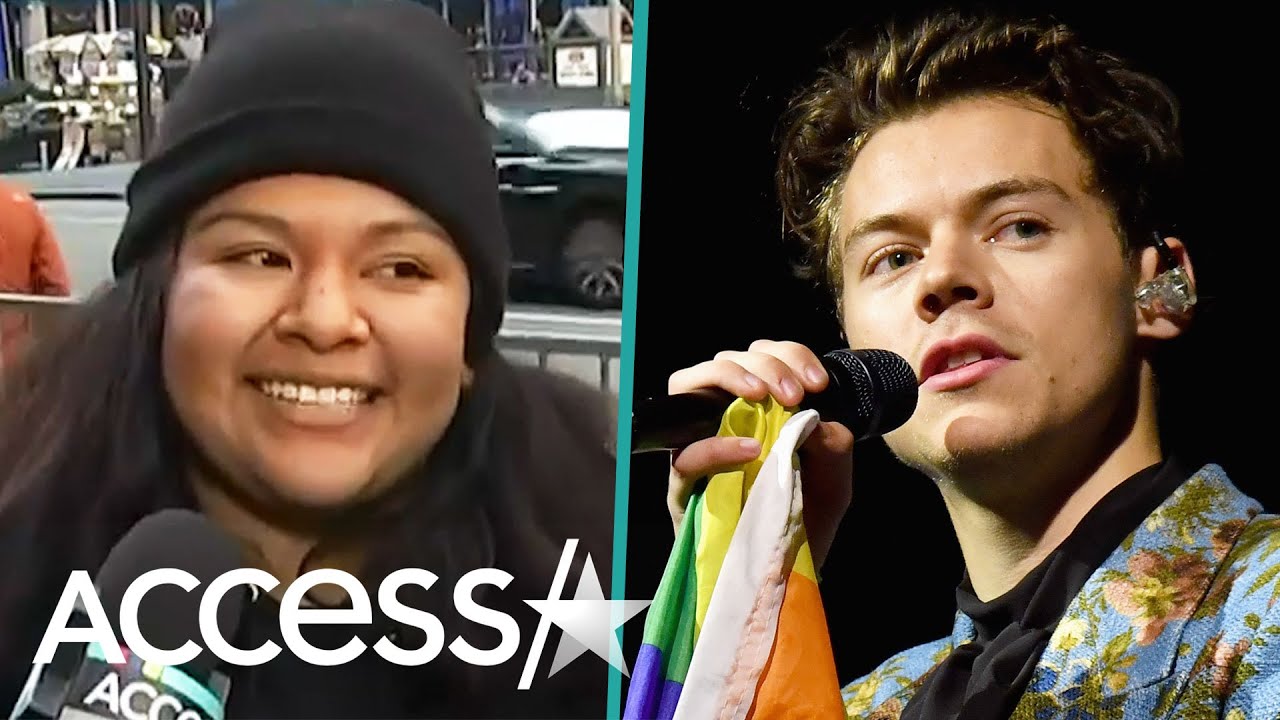 Fan Who Harry Styles Helped Come Out To Her Mom Camps Out For Singer's 'SNL' Gig