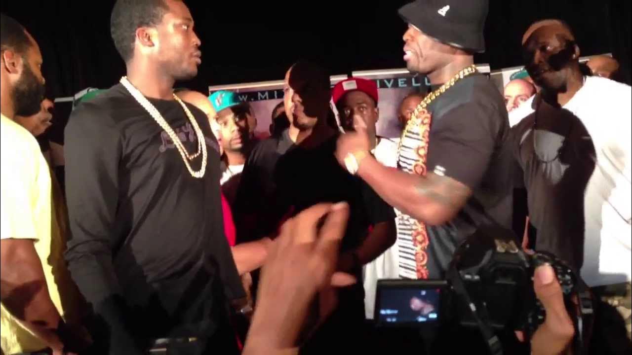 Confrontation between 50 cent and Trav former GUnit Member. YouTube