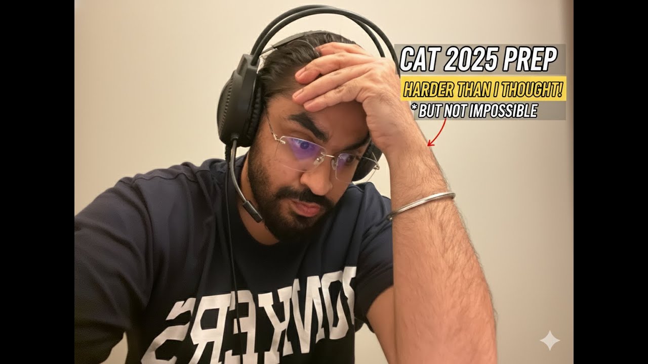 CAT 2025 Prep - DAY 3 (40 days to CAT 2025) | 99.5%ile Target