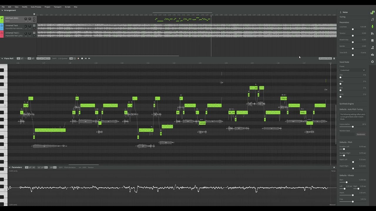 Synthesizer V 1.6.0 Kevin Vocal Mode Test YouTube