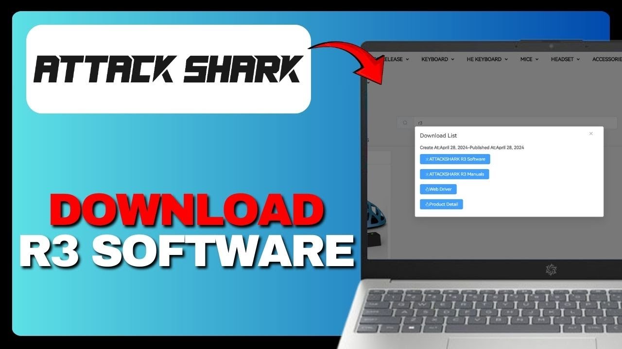 How To Download Attack Shark R3 Software (Full Guide) 2026!