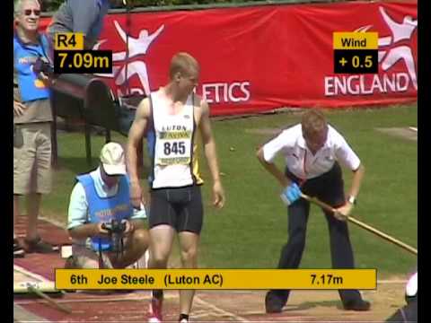 U23M Long Jump 2010 AAA's Championships