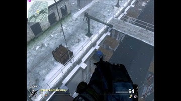 Modern Warfare 2 Hidden Spots on Sub Base