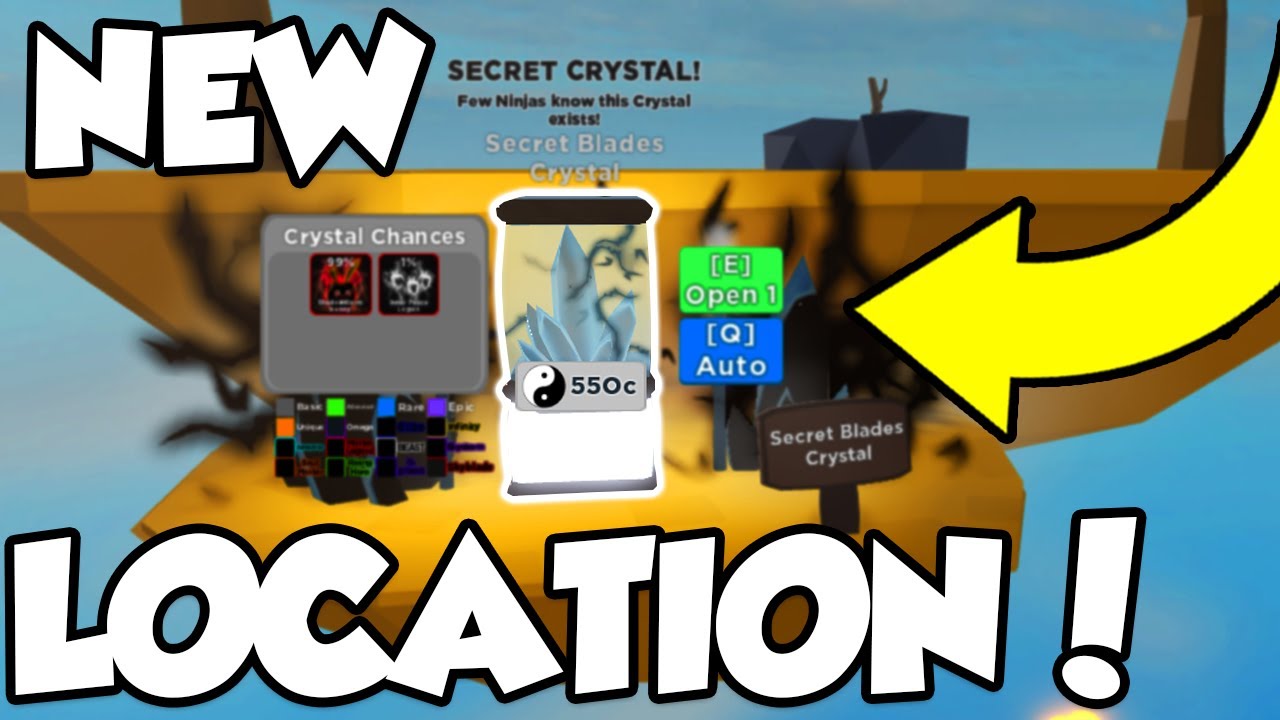 New Secret Pet Crystal Location Ninja Legends Roblox Youtube