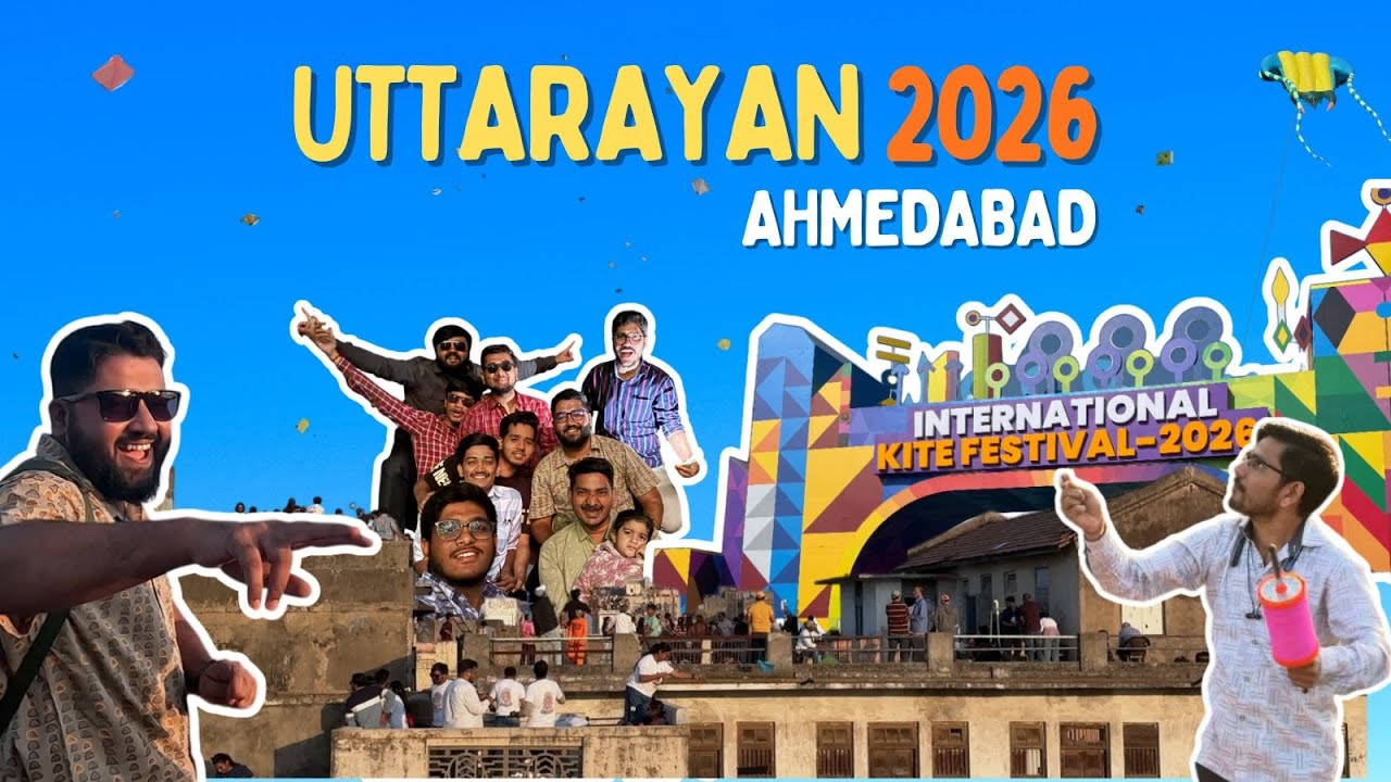 Uttarayan 2026 Ahmedabad | Kite Festival 2026 | Uttarayan Vlog