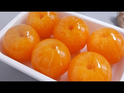 Video: Rice Jelly With Tangerines