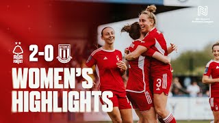 Final Day VICTORY! 🙌 | Forest Women 2-0 Stoke City Women | Highlights