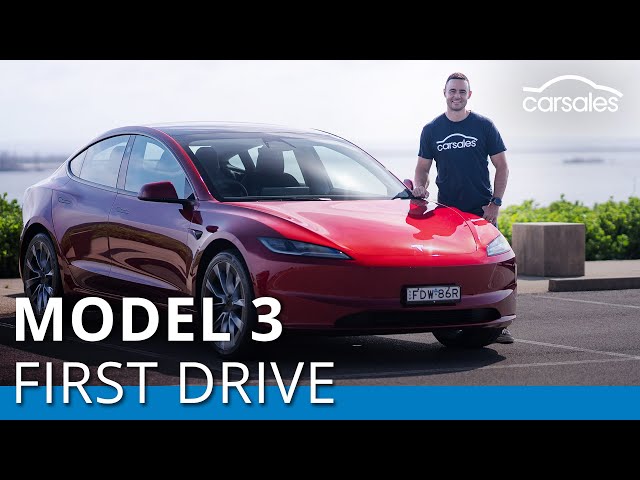 Hands-On With the First 2024 Tesla Model 3 in Australia