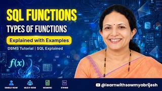 SQL Functions Explained | Types of Functions in SQL | DBMS