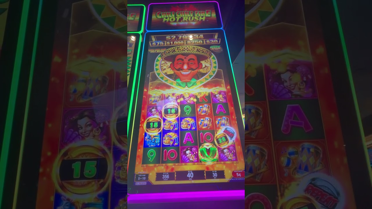 🤑Repeat mini jackpot on Chili Chili Fire Hot Rush @BoulderStation 