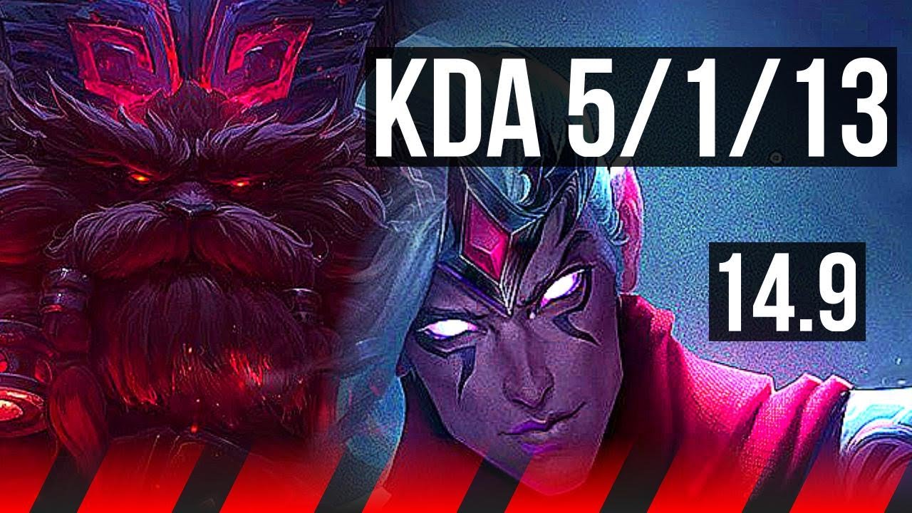 ORNN vs VARUS (TOP) | 5/1/13, Comeback, 500+ games | EUW Master | 14.9
