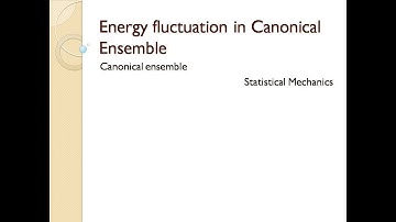 Energy fluctuation in canonical ensemble