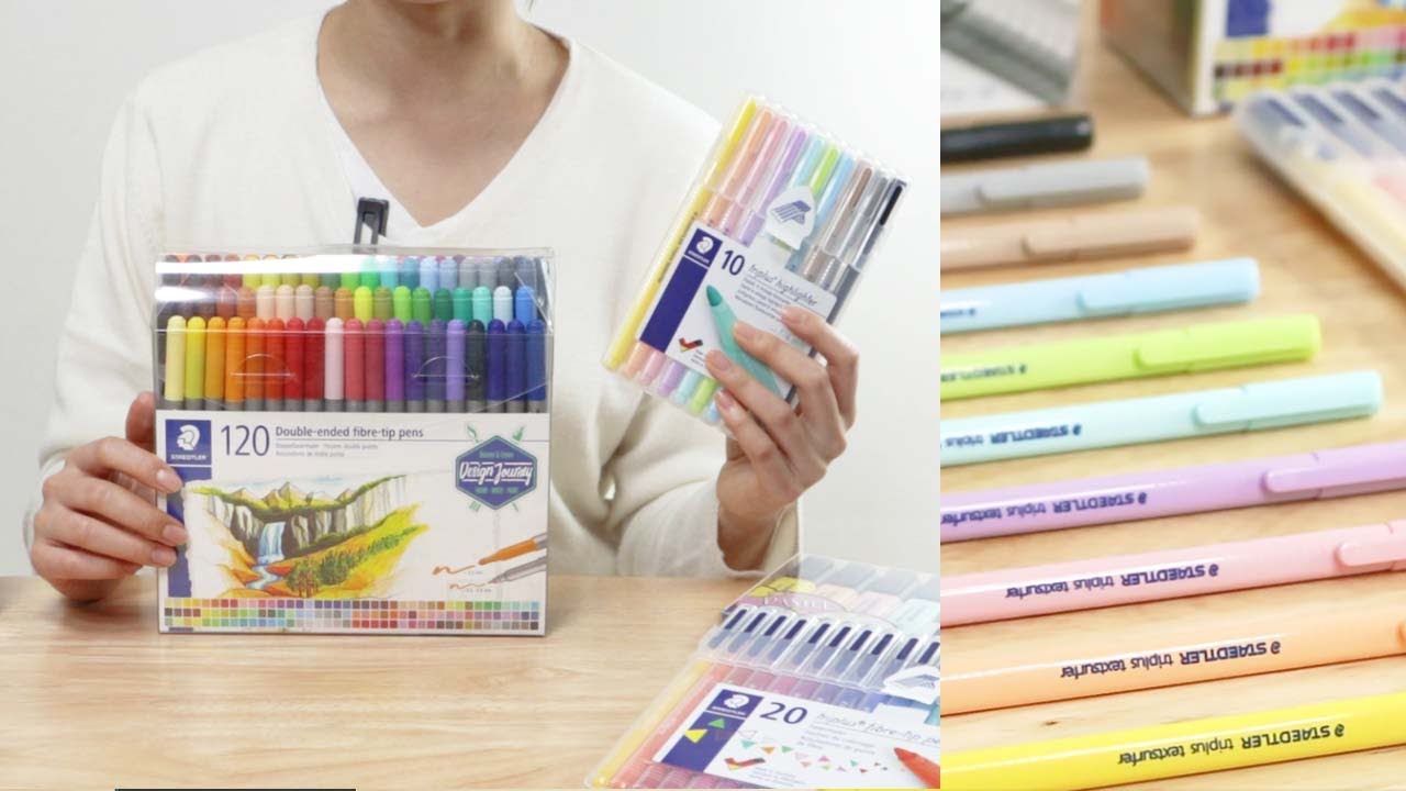 [제품협찬] 스테들러 사인펜 총리뷰🖊 불렛저널에 적합한 펜은?!