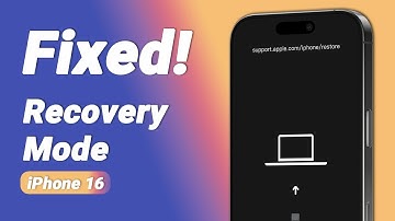 [Top 4 Ways] How to Fix iPhone 16/17 Stuck in Recovery Mode - 2024