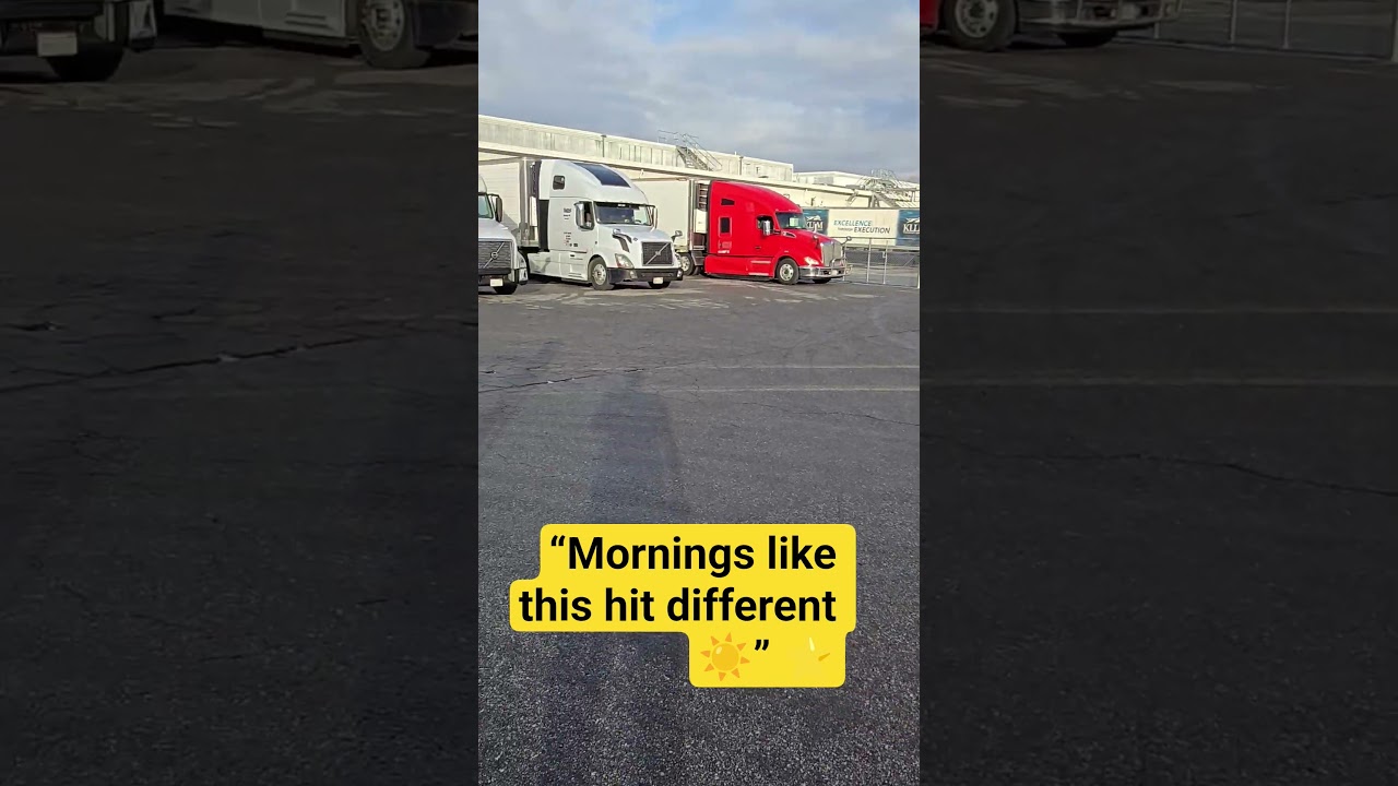 Good Morning from Riverside CA ☀️🚛 | Calm Delivery Vibes | Trucker Life USA