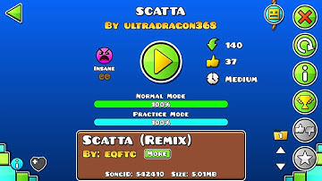 Geometry Dash - "Scatta" by Ultradragon368 | Medium Demon
