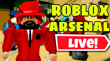 Roblox Arsenal Live Stream | Playing with subs, 1v1s