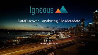 Igneous DataDiscover Demo - Analyzing File Metadata screenshot 3