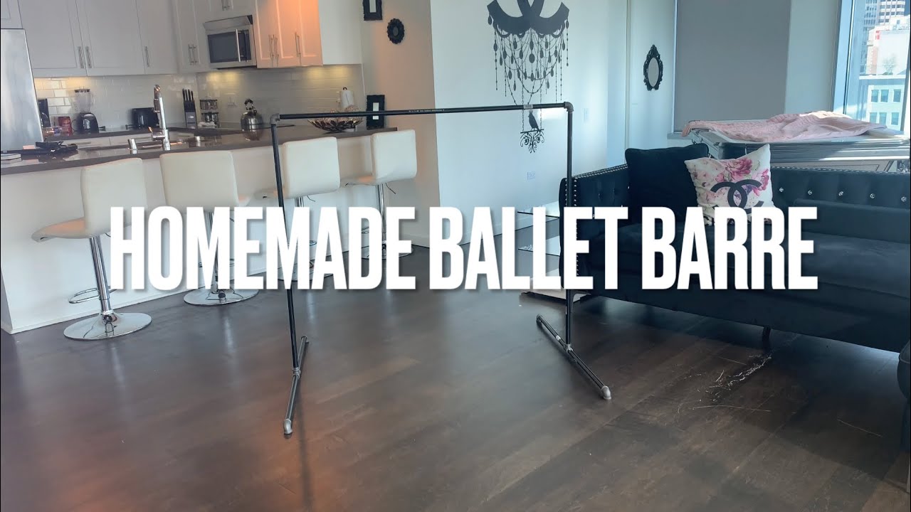 Simple Homemade Ballet Barre YouTube