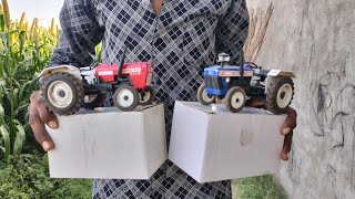 Big Unboxing Rc Tractor + Car | Mahindra Thar, Racing Car, Tractor Sonalika, Scorpio Die 68 ||