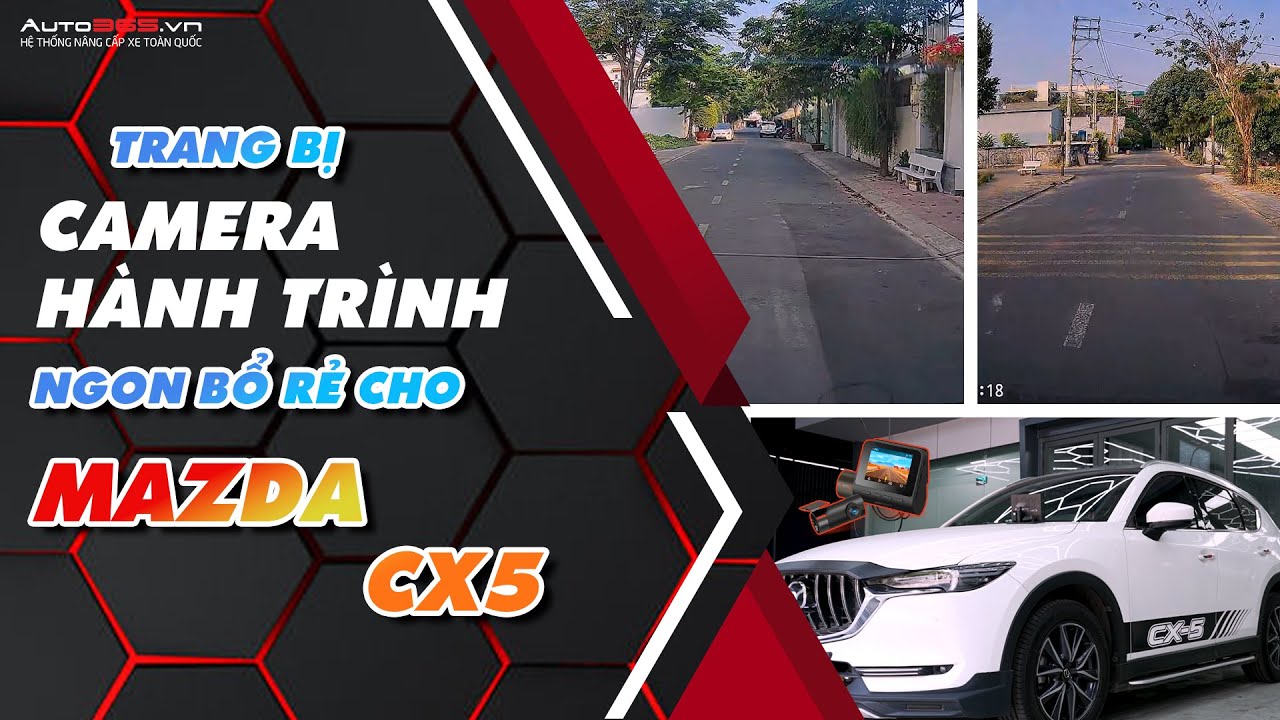 Lắp 70mai A200 trên Mazda CX-5