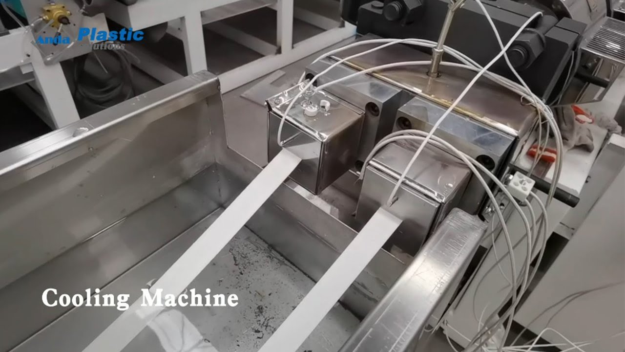 45/100 model double screw PVC Edge Band Tape Extruder Machine