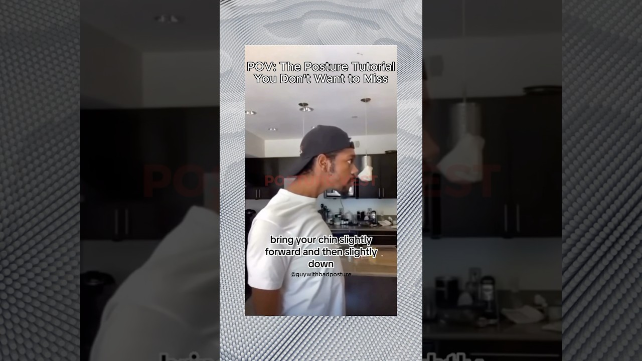 This is perfect posture tutorial! 